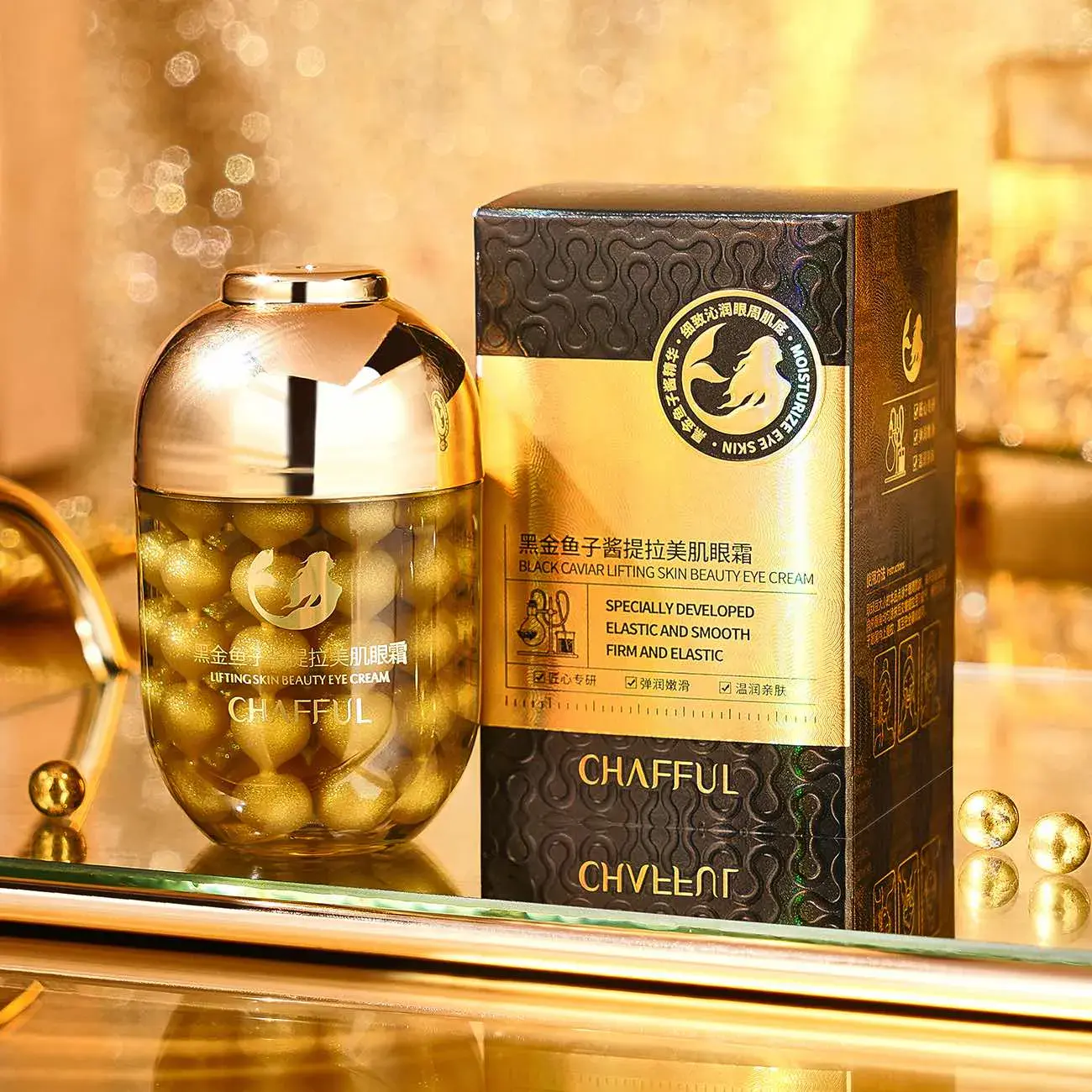 Chafful Black Caviar Lifting Krem pod Oczy 30ml