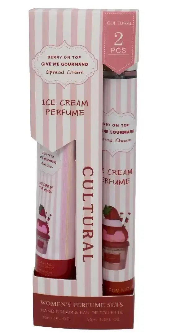 Zestaw Perfume Ice Cream + Balsam Berry on Top 2 szt
