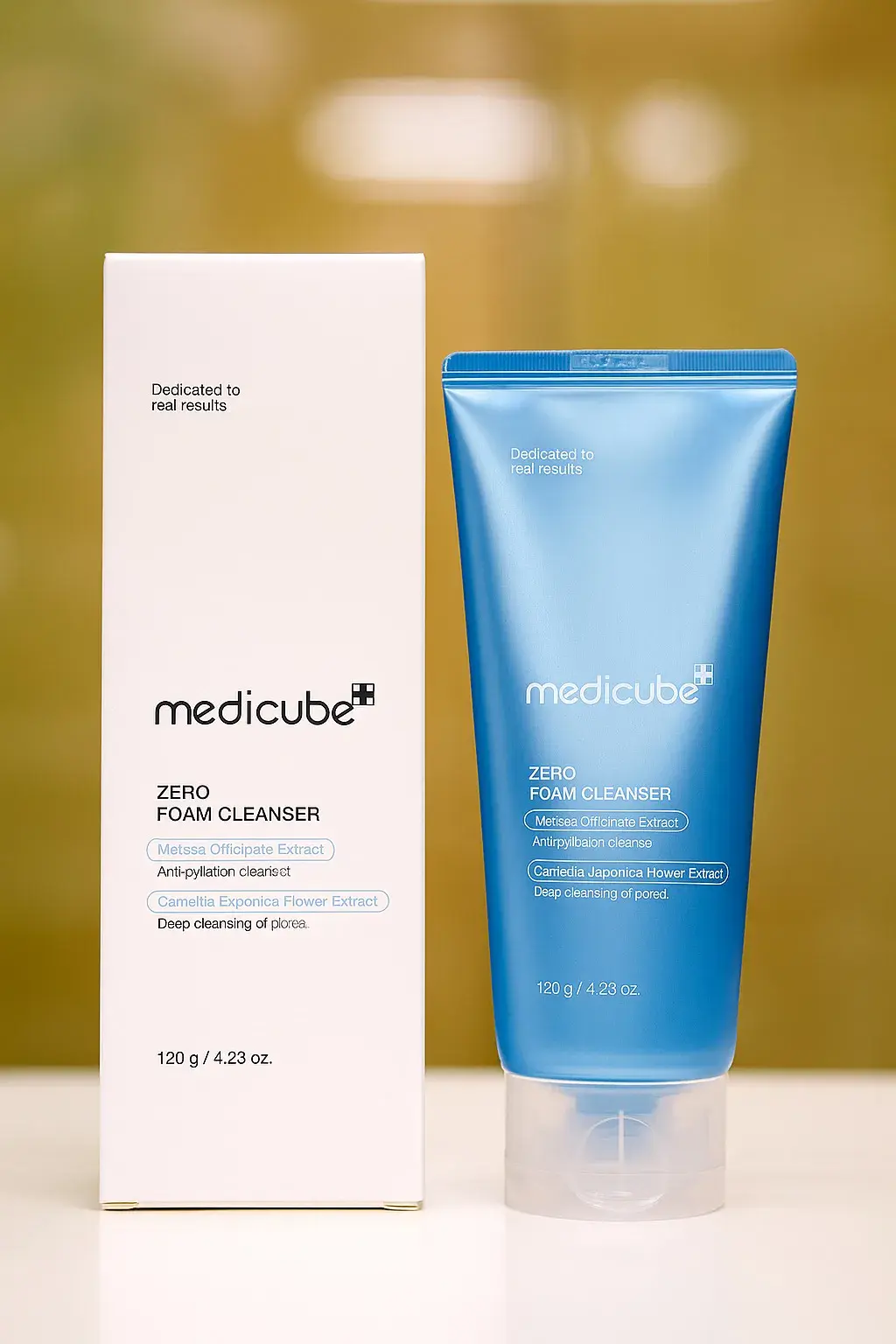 Medicube Zero Cleanser Pianka do Twarzy 120ml niebieska tubka