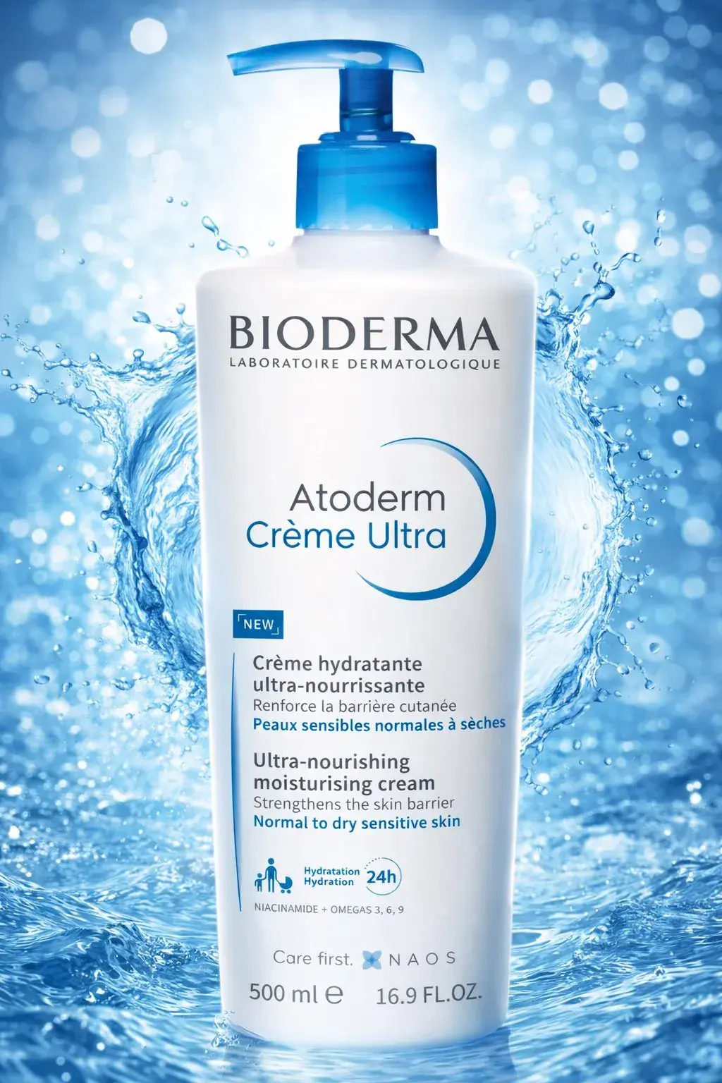 Krem Nawilżający Bioderma Atoderm Crème Ultra 500 ml