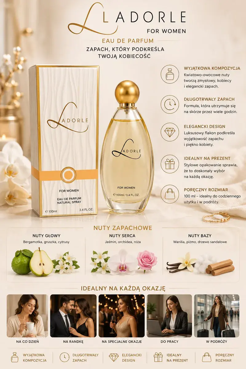 Ladorle For Women Perfumy 100 ml