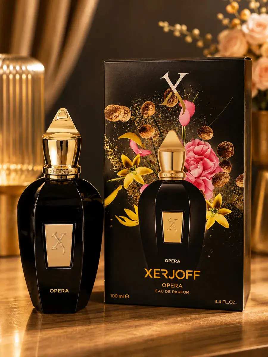 Xerjoff Opera perfumy 100ml czarna butelka ze złotem