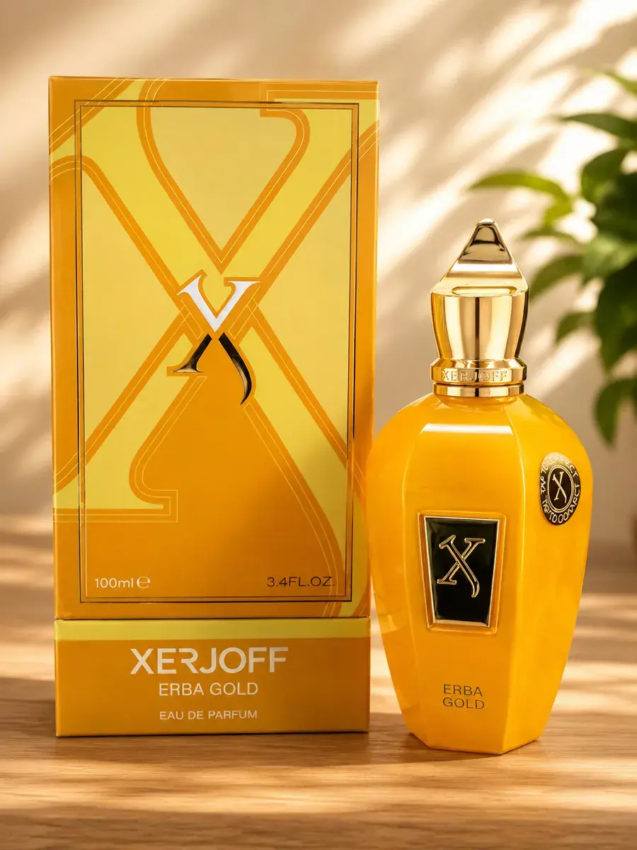 Xerjoff Erba Gold perfumy 100ml żółte flakon