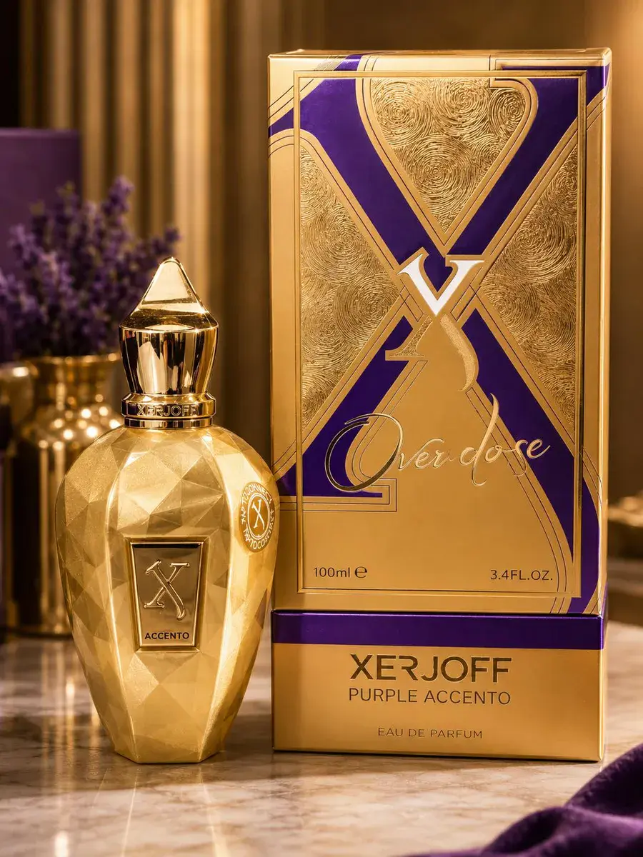 Xerjoff Purple Accento Złoty Flakon Perfum 100ml