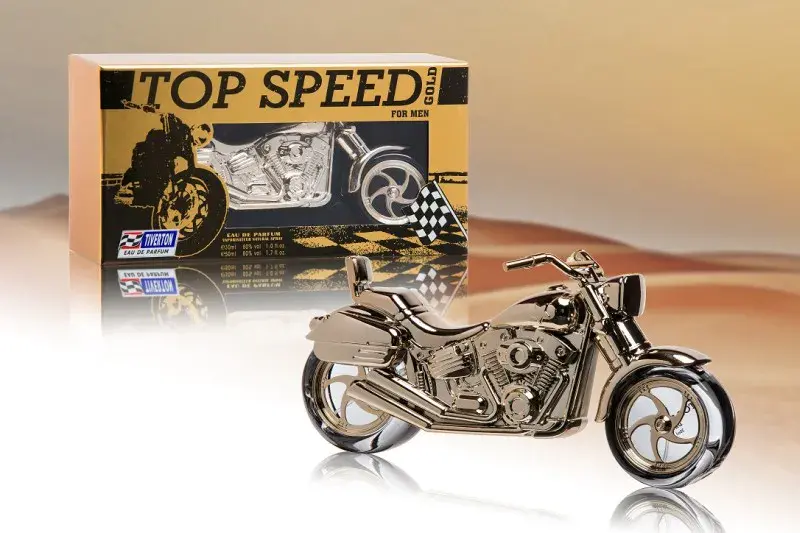 Top Speed Gold perfumy męskie w butelce motocykl 50 ml