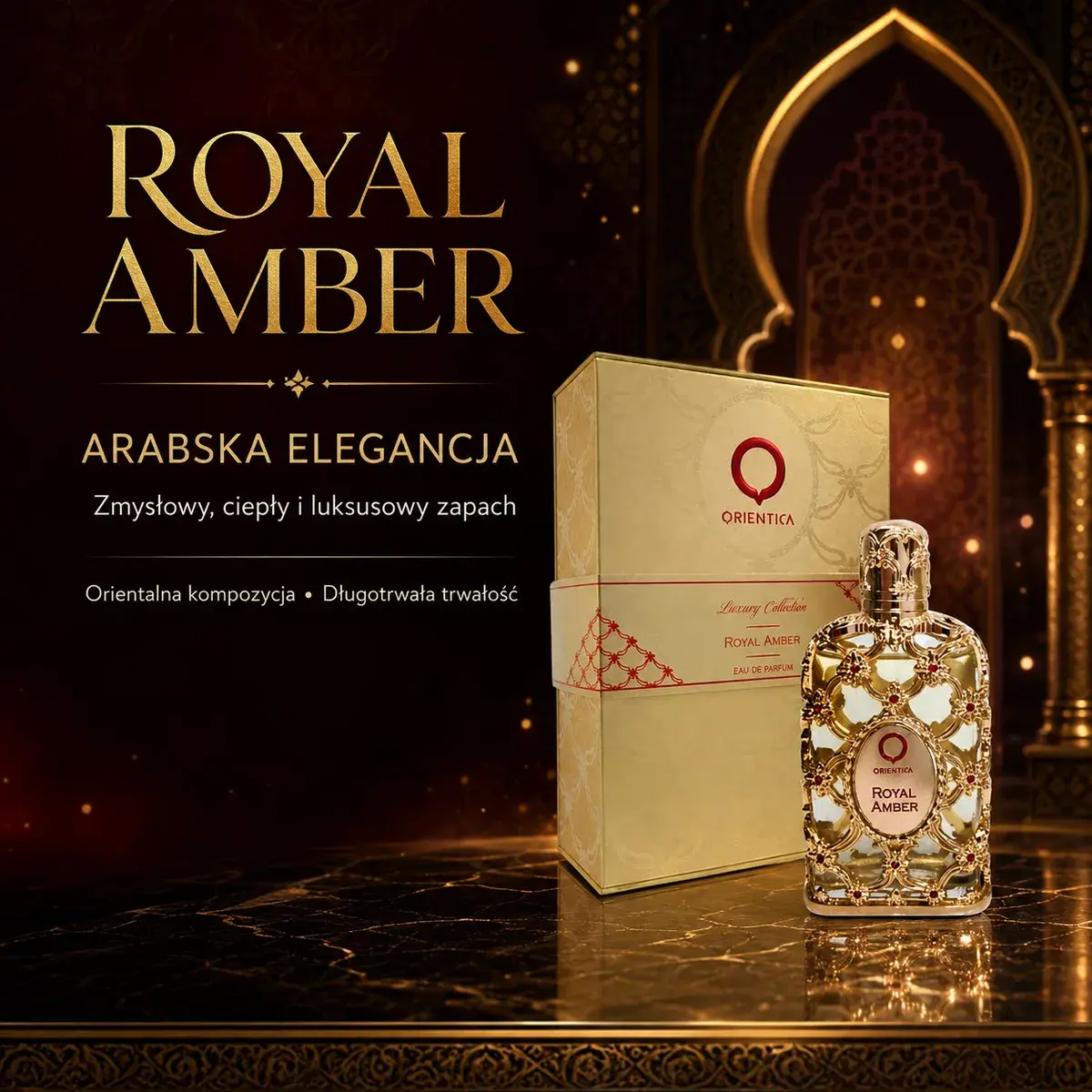 Perfumy Royal Amber 100 ml Orientalna Elegancja