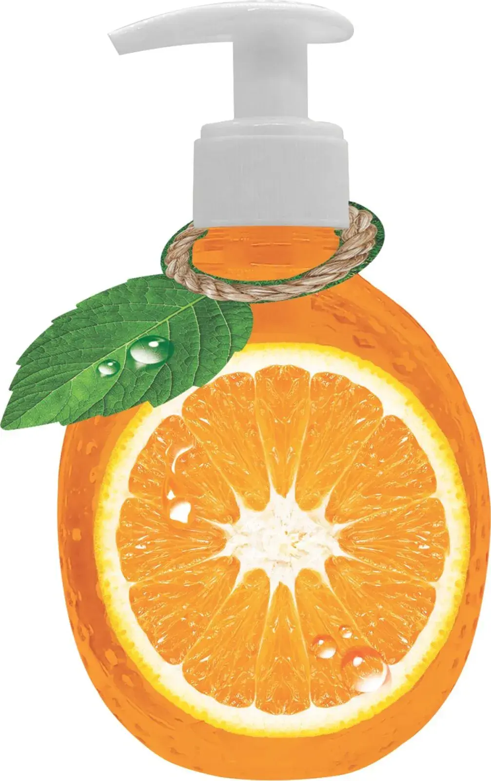 Lara Mydło Owocowe Pomarańczowe 375ml