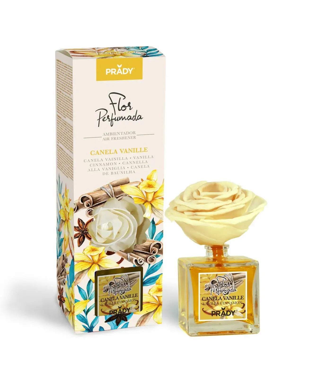 Prady Canea Vanilla 90ml Zapach do Domu z Różą