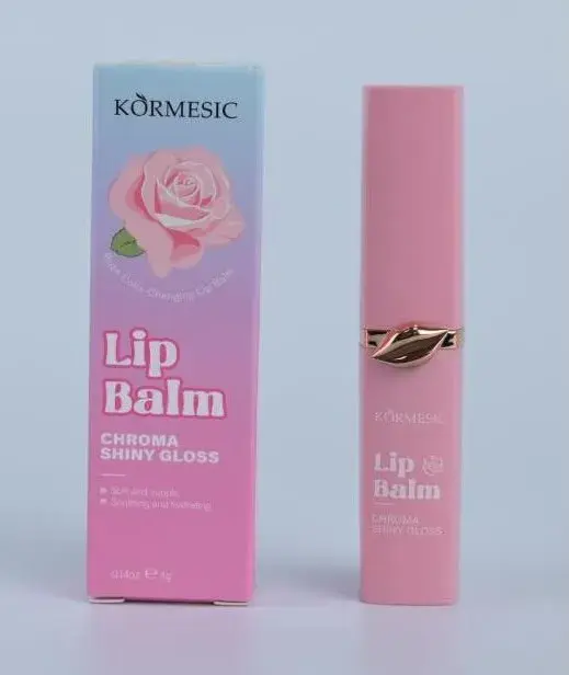 KORMESIC Różany balsam do ust zmieniający kolor 4 g