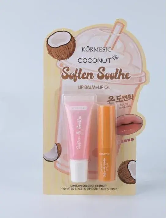 KORMESIC Coconut Soften Soothe kokosowy zestaw do pielęgnacji ust