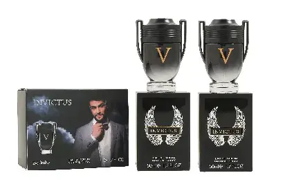 Zestaw perfumy Invictus 2x50ml czarne flakony