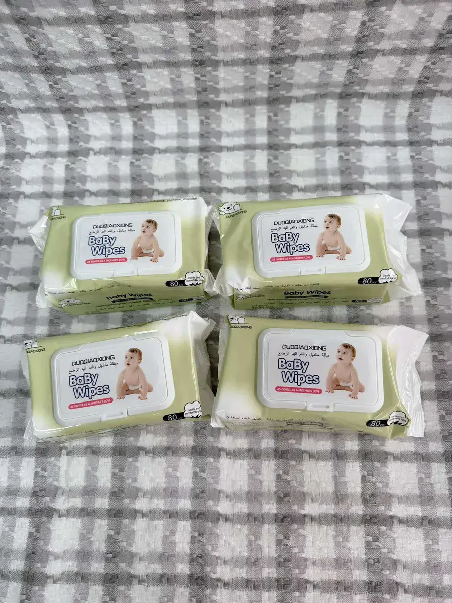 Chusteczki nawilżane Baby Wipes 80 szt. delikatne dla niemowląt