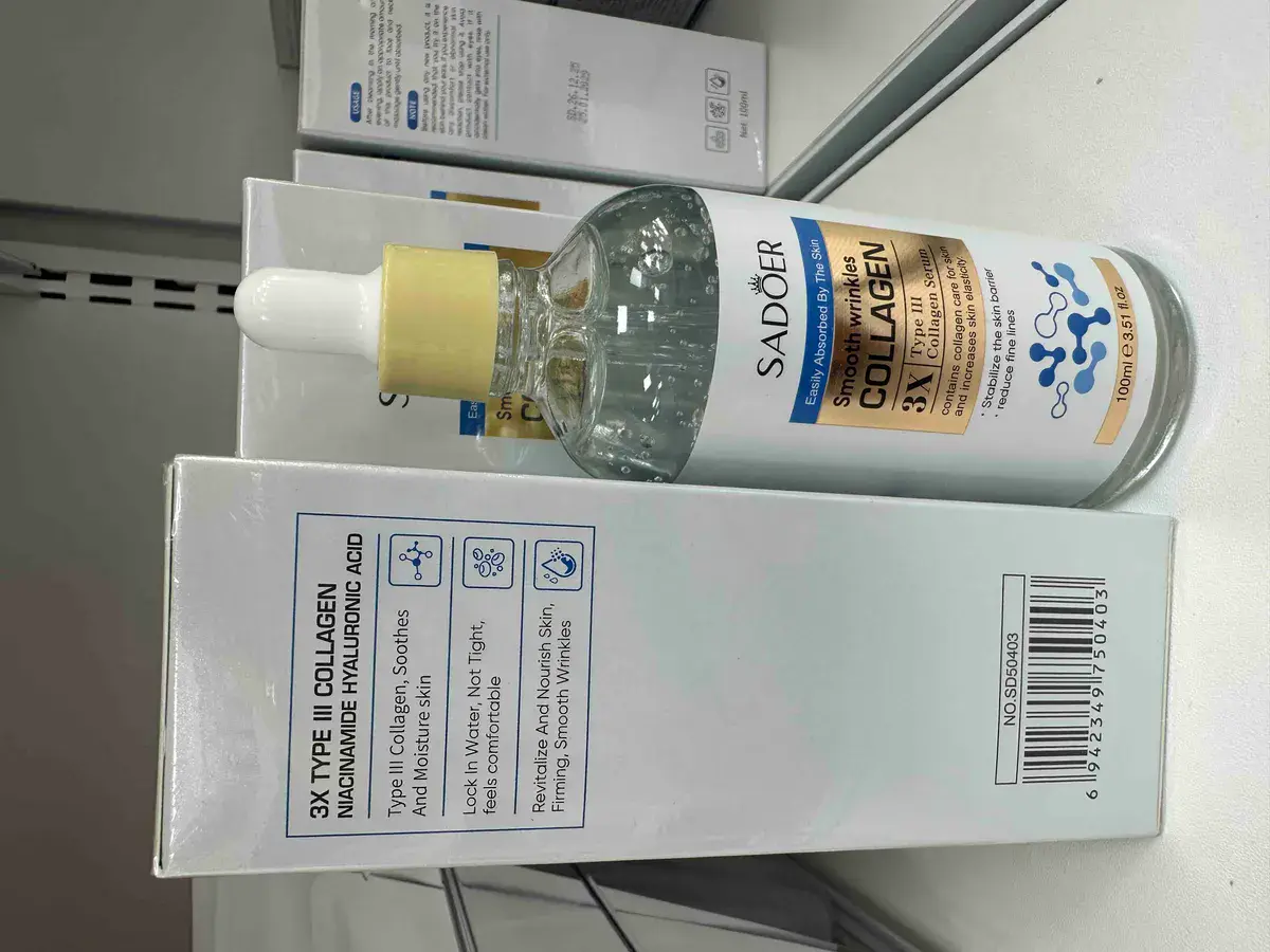 Sadoer Serum z Kolagenem Typu III 100ml do Pielęgnacji Twarzy