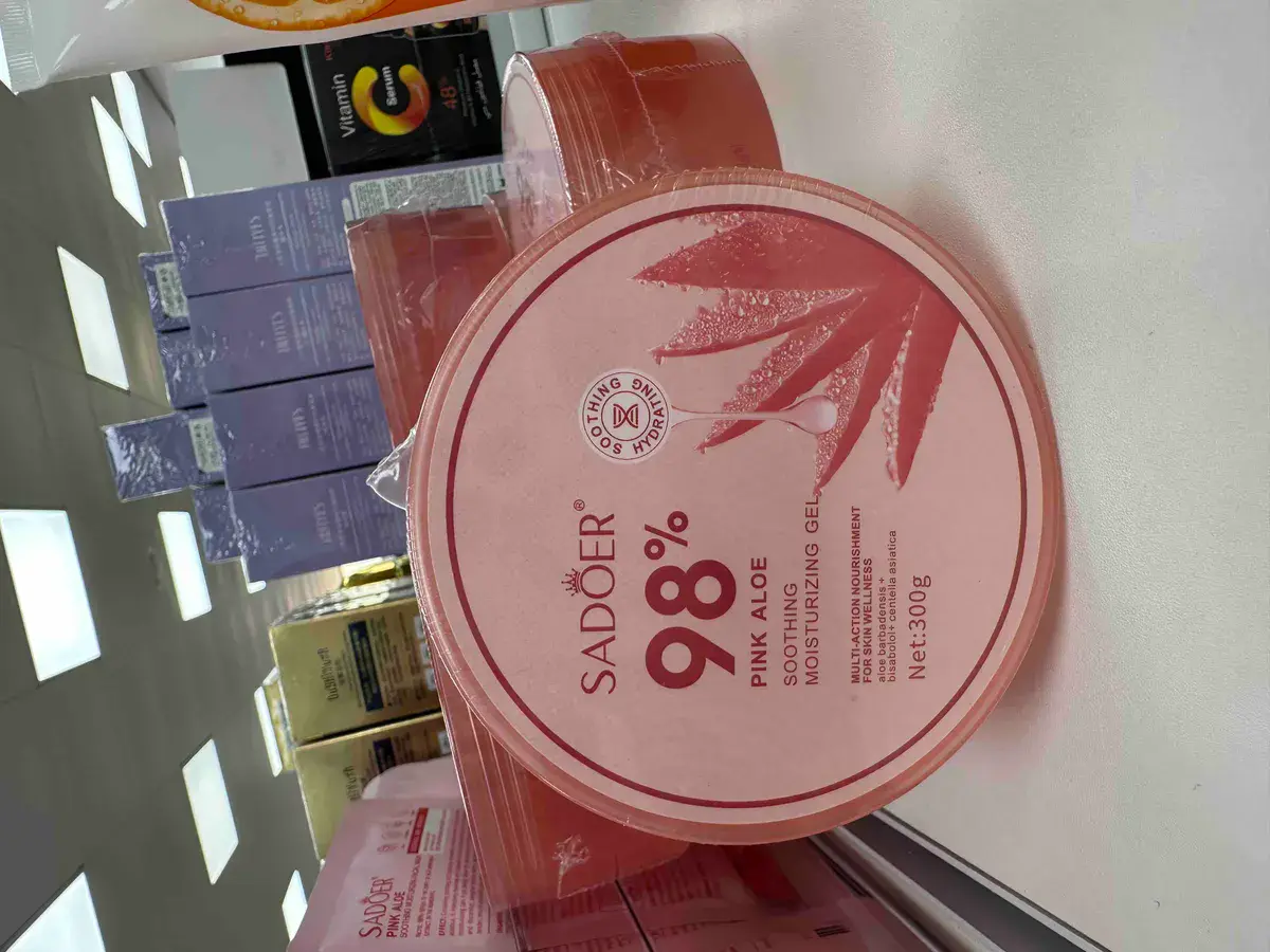 Sadoer 98% Pink Aloe Kojący Żel Nawilżający 300g różowy aloes