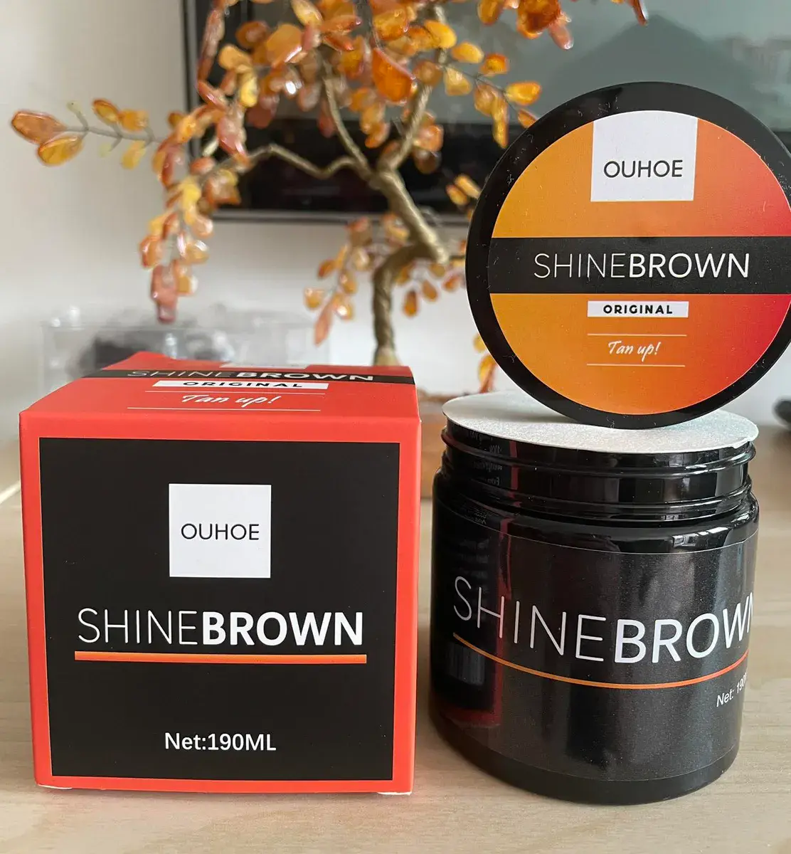 Krem do opalania Shine Brown 0 SPF 190ml przyspieszający opalanie