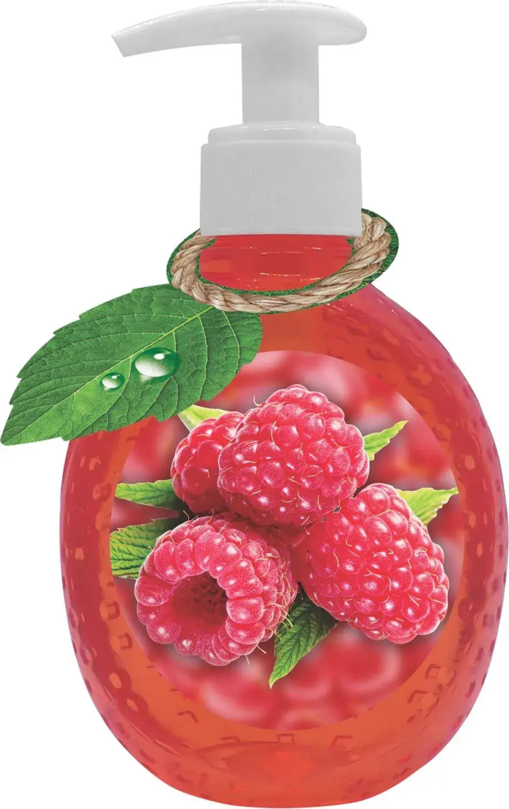 Lara Mydło Owocowe malinowe 375ml