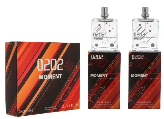 Zestaw perfum 0202 Moment 2x50 ml w eleganckim opakowaniu