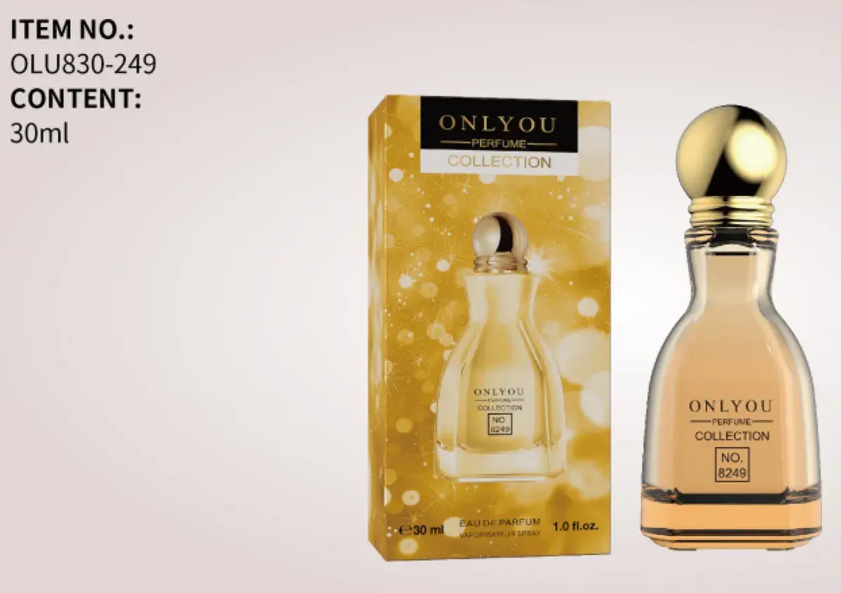 OnlyYou Perfumy Collection 30ml flakon z złotą zakrętką