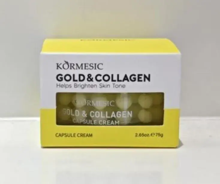 Kormesic Kapsułkowy Krem Kolagenowy ze Złotem 75g