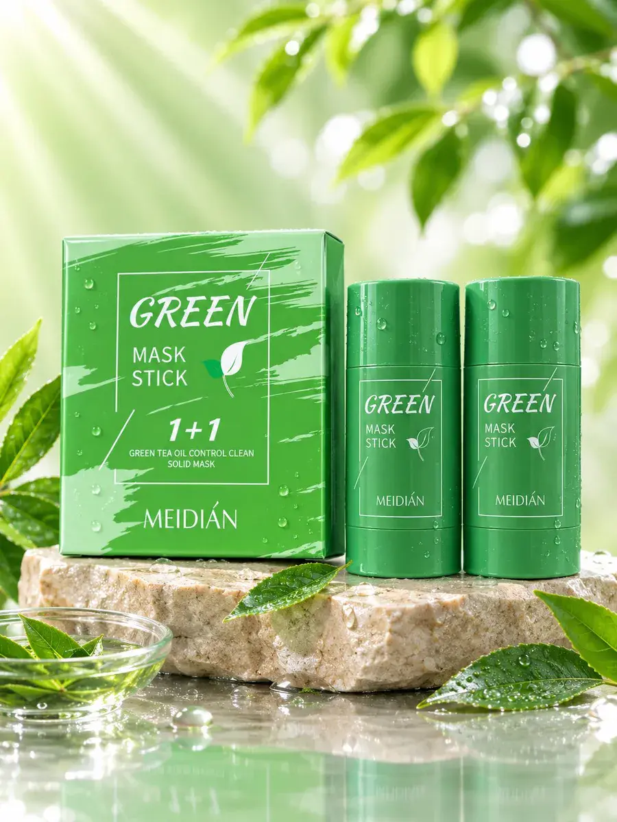 MEIDIAN Green Mask Stick 1+1 Maseczka z Zielonej Herbaty