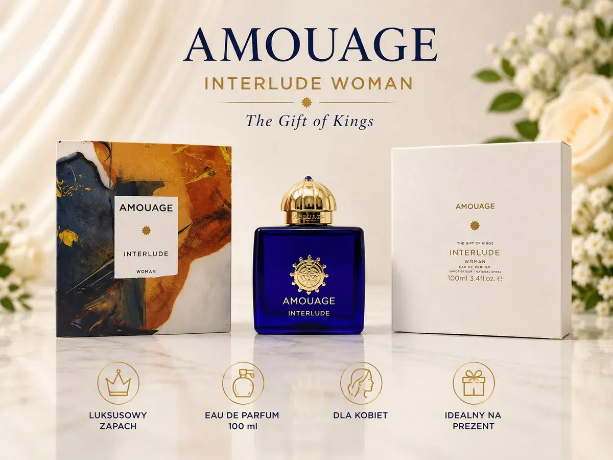 Amouage Interlude Woman Perfumy 100ml Luksusowy Zapach Damski