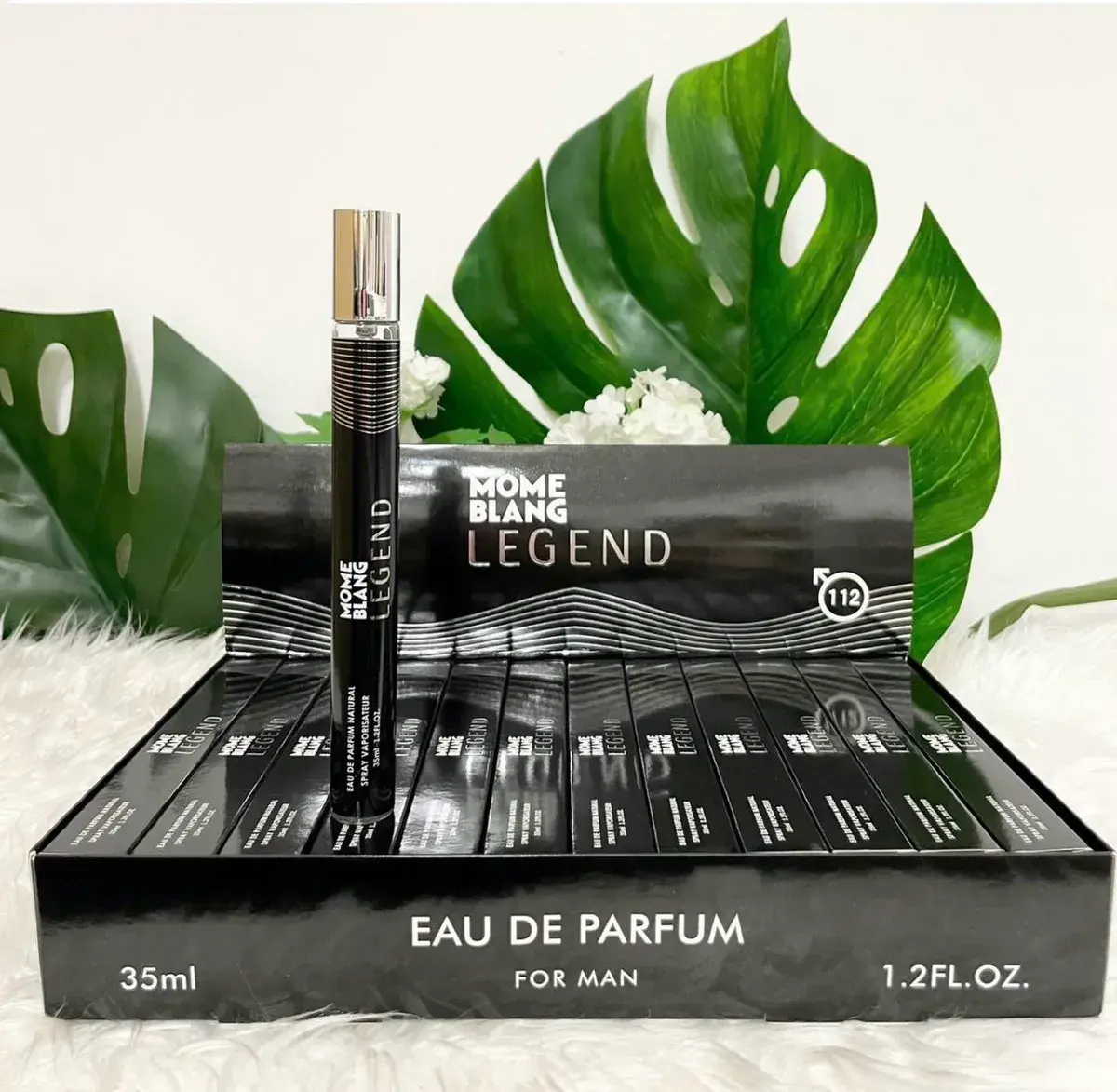 Mome Blang Legend Eau de Parfum 35ml czarny flakon męski
