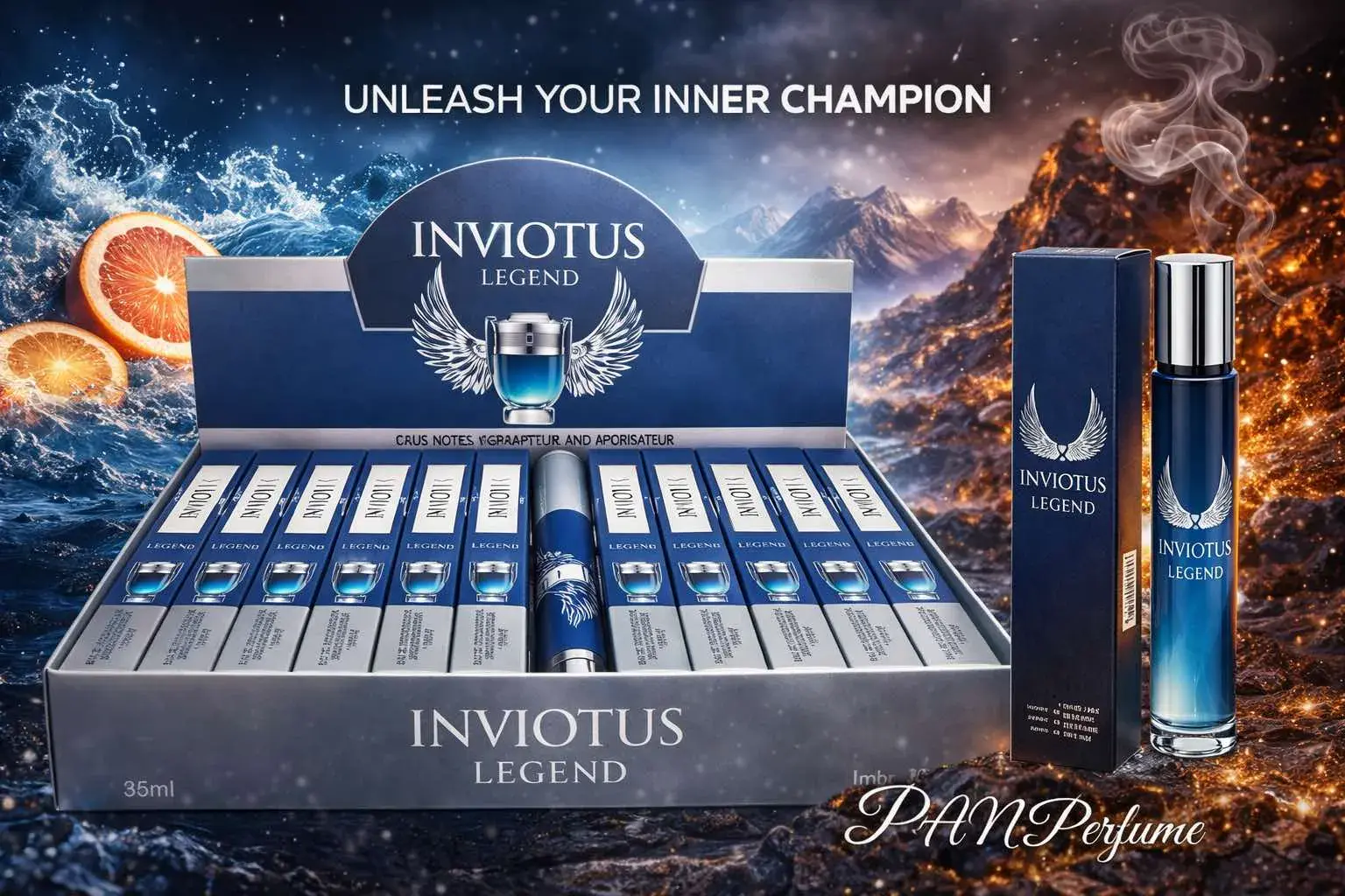 Perfumetki Invictus 35ml (24 szt)
