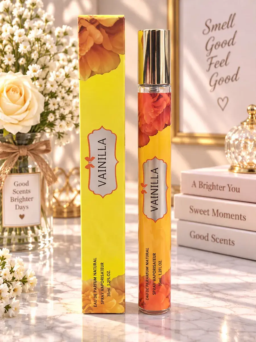 Perfumy Vainilla 35ml w eleganckim flakonie z atomizerem