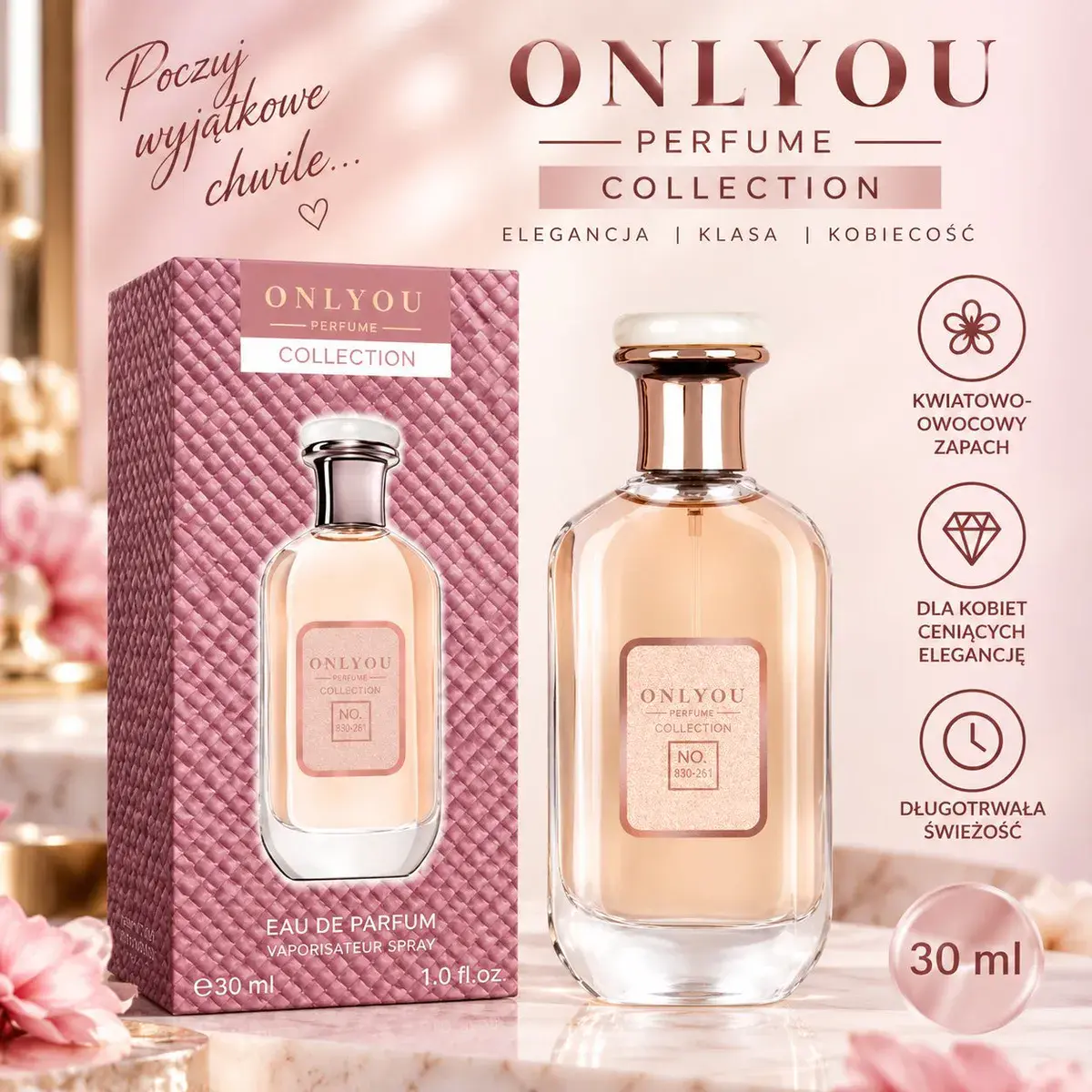 Perfumy Onlyou Collection 30ml kwiatowo-owocowe dla kobiet