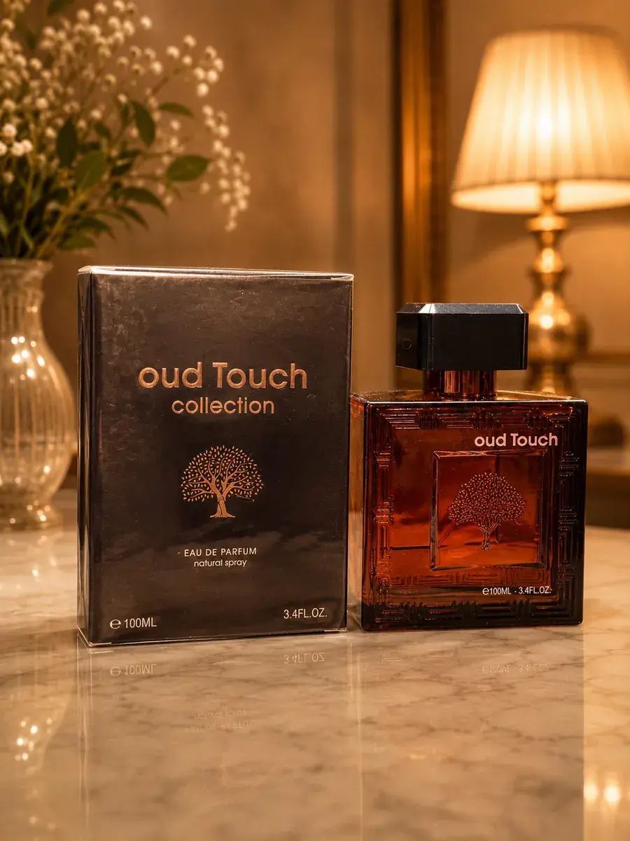 Oud Touch Collection perfumy 100ml bursztynowa butelka