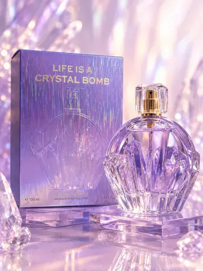 Perfumy Life Is A Crystal Bomb 100ml flakon kryształowy