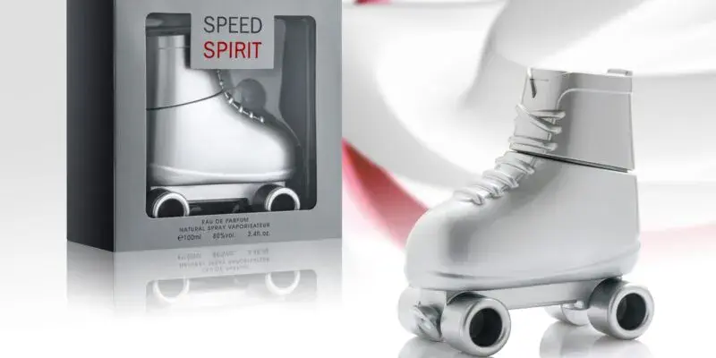 Perfum Roller Speed Spirit 100ml biały design