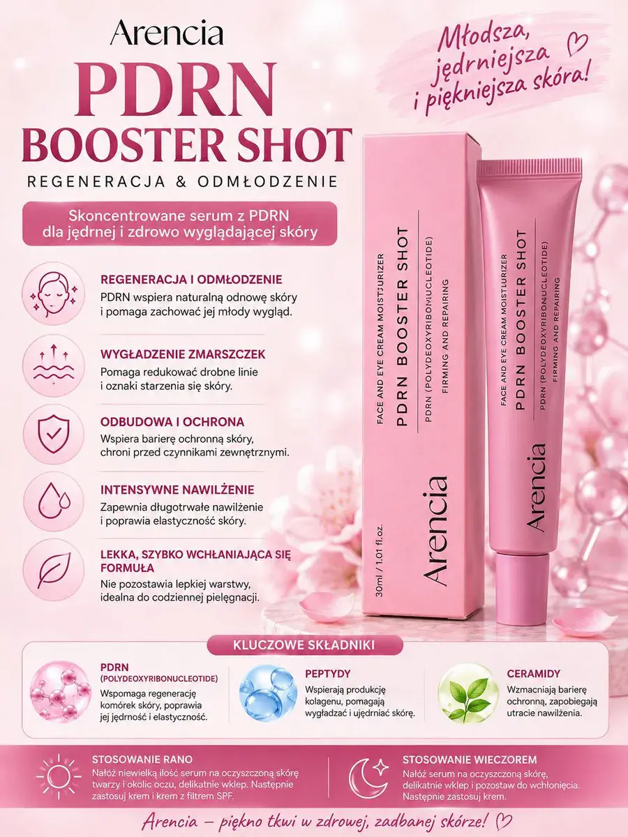 Arencia PDRN Booster Shot serum regenerujące i ujędrniające 30 ml