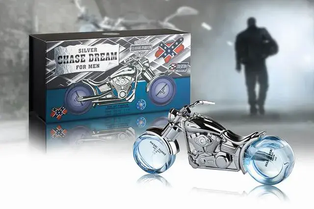 Silver Chase Dream for Men - męski zapach w oryginalnym flakonie motocyklu