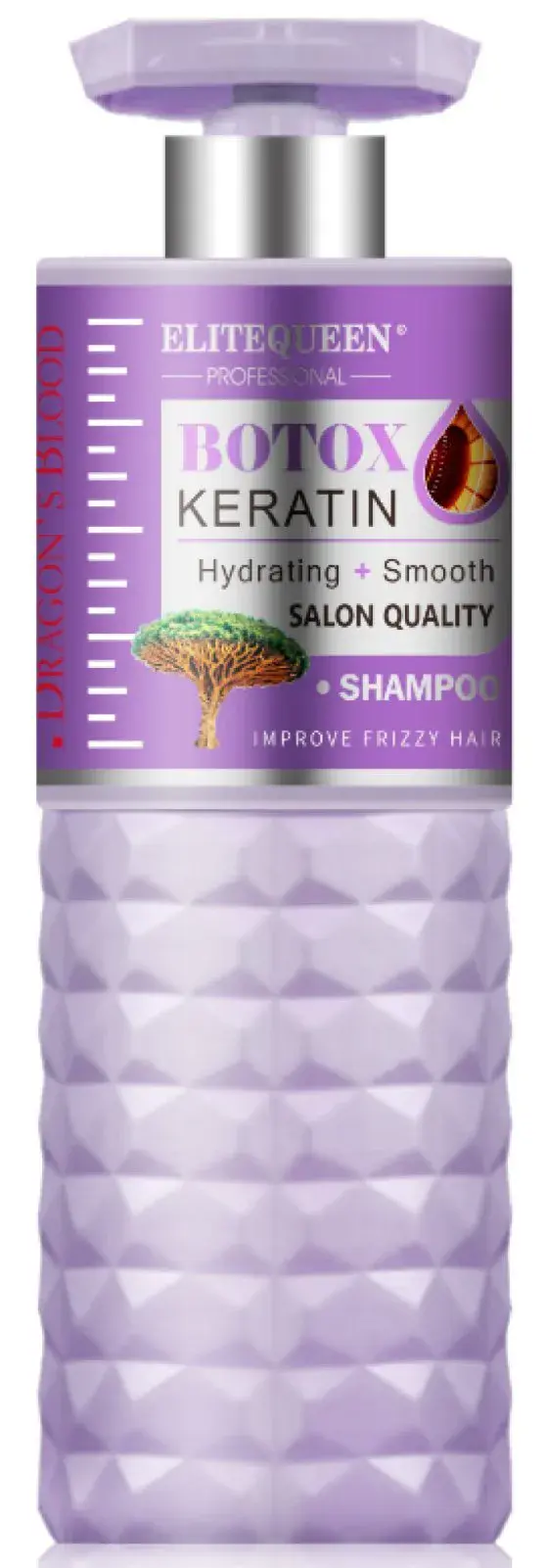Elitqueen Szampon Botox Keratin Smooth + Salon Quality