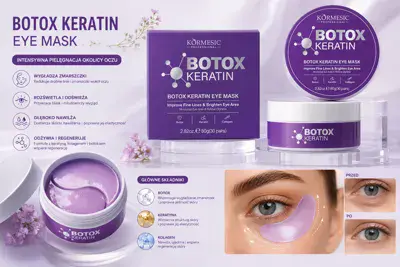Botox Keratin Eye Mask intensywna pielęgnacja okolic oczu