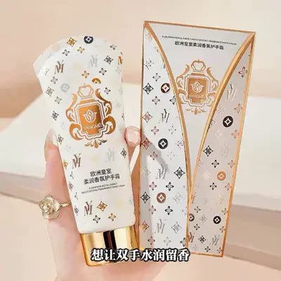 Krem do rąk Yangmei European Royal Fragrance z luksusowym monogramem