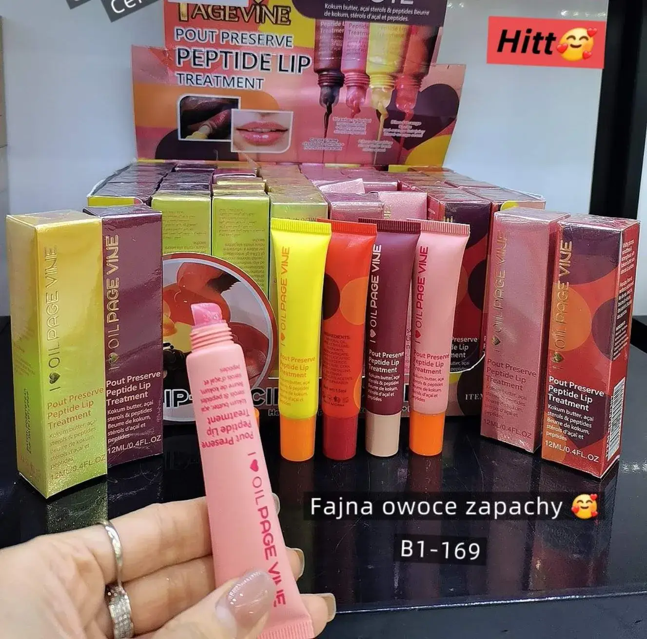 Balsam do ust Lip Preserv Peptides Oil różowy 15ml