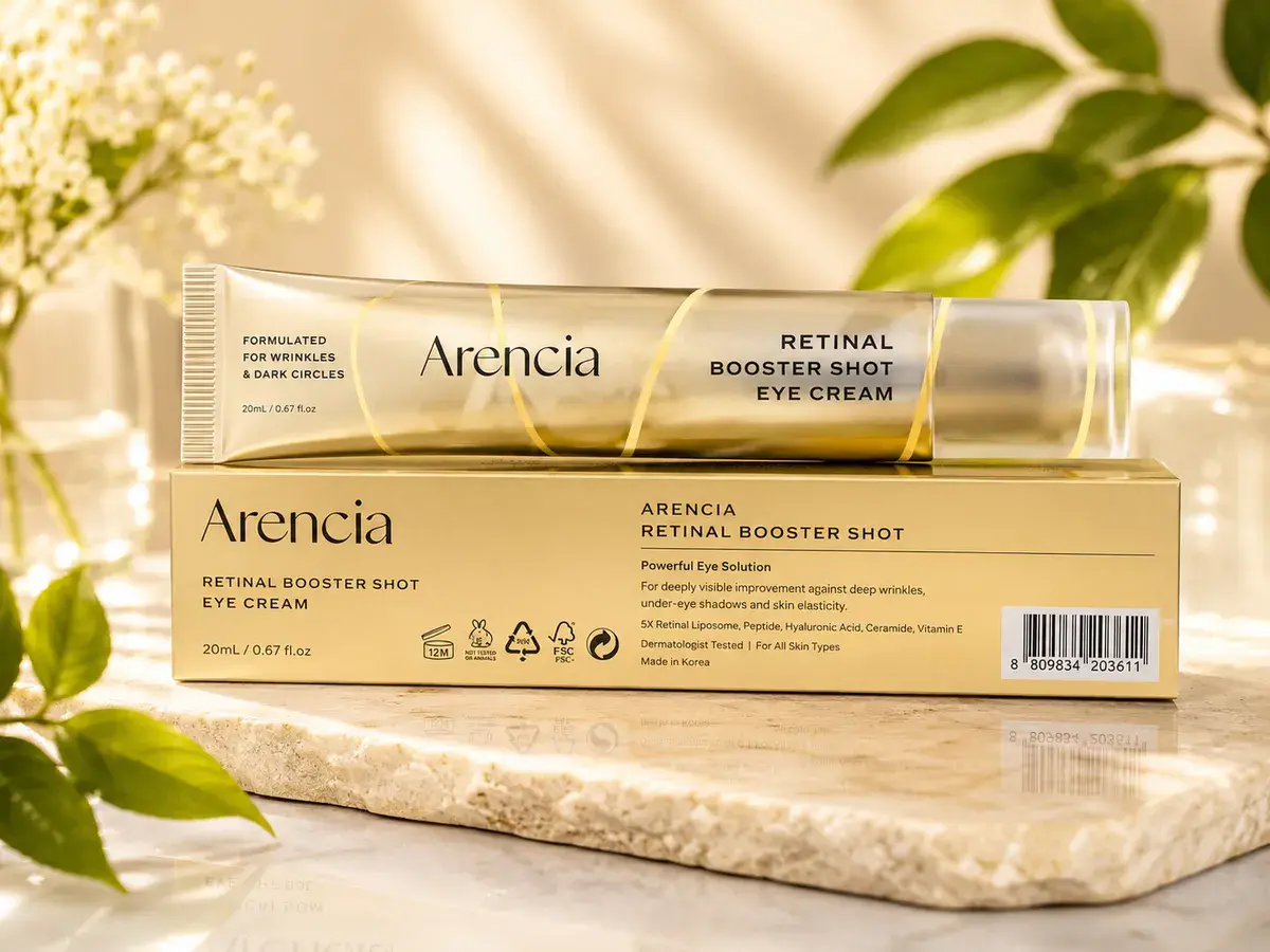 Arencia Retinal Booster Shot krem pod oczy 20ml przeciwzmarszczkowy