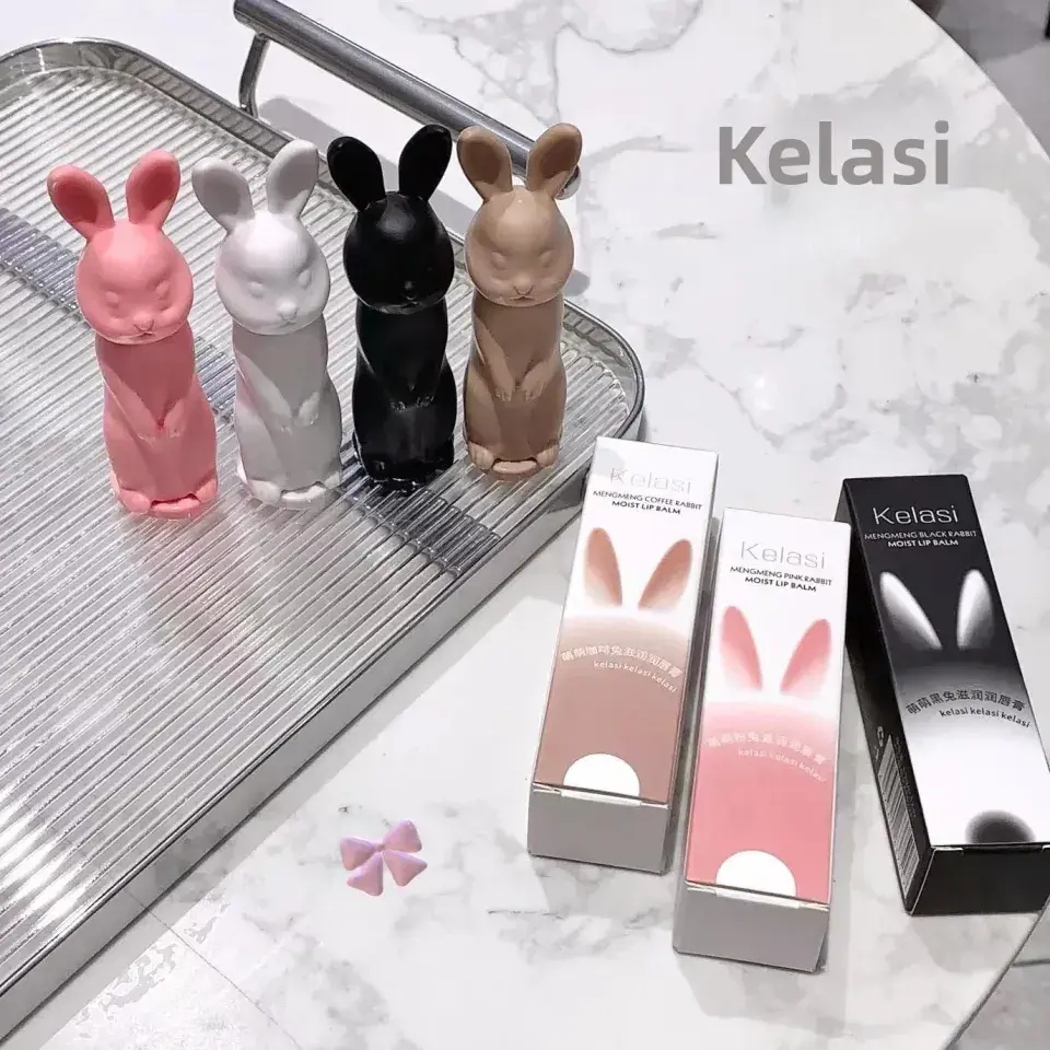 Kelasi Rabbit Moist Lip Balm - balsam do ust w kształcie królika