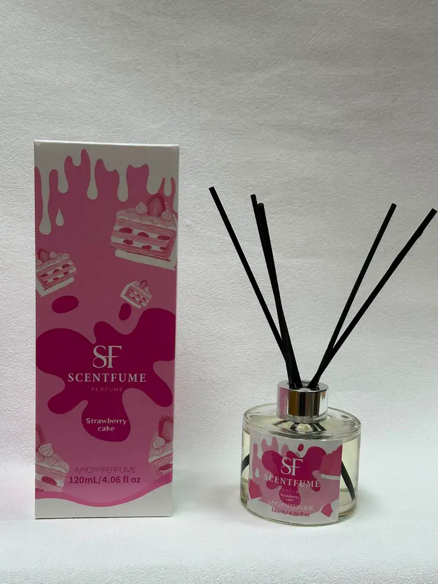 Scentfume Strawberry Cake 120ml - dyfuzor zapachowy o aromacie ciasta truskawkowego
