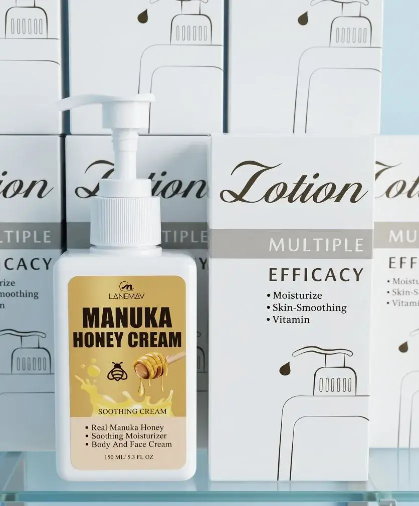 Krem z Miodem Manuka Lanemav 150ml Nawilżający do Twarzy i Ciała