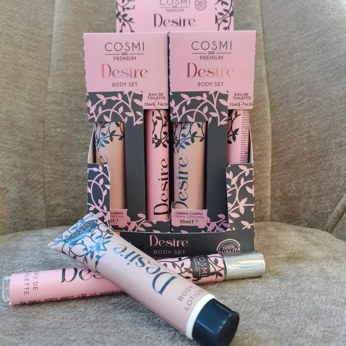 Cosmi Premium Desire zestaw kosmetyków do ciała i perfum 35ml