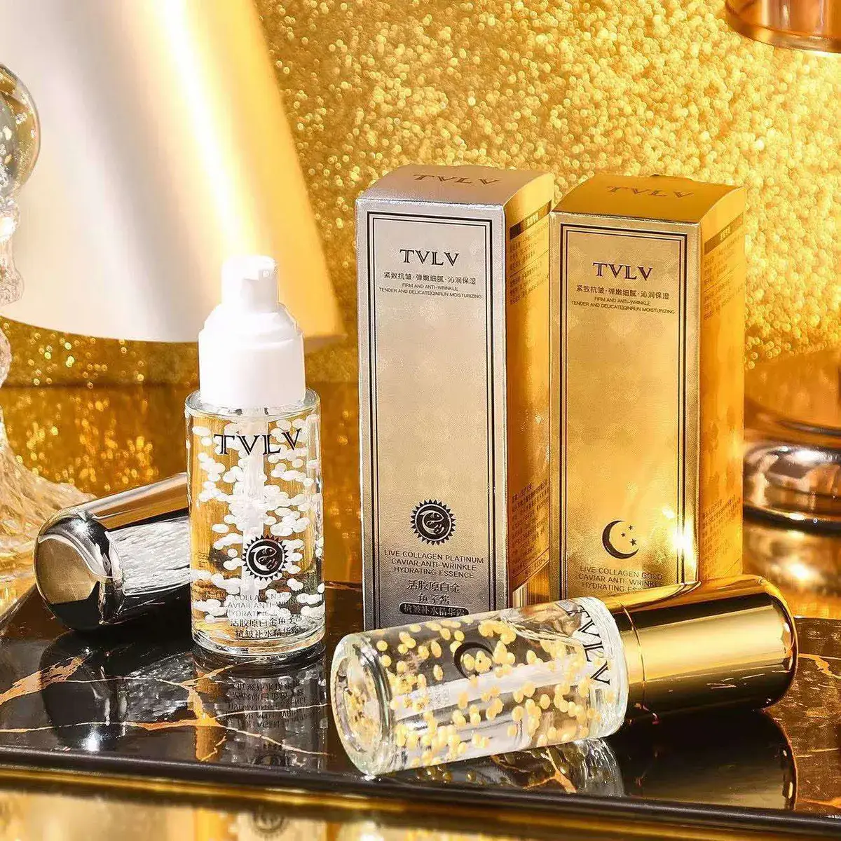 TVLV Kolagen Złoty Kawior Esencja Nawilżająca 30ml