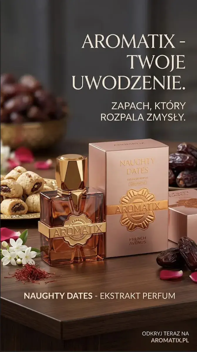 Aromatix Naughty Dates ekstrakt perfum 30 ml elegancki flakon