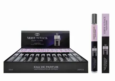 Perfumetka Verve Audace 35ml w atomizerze czarno-fioletowa