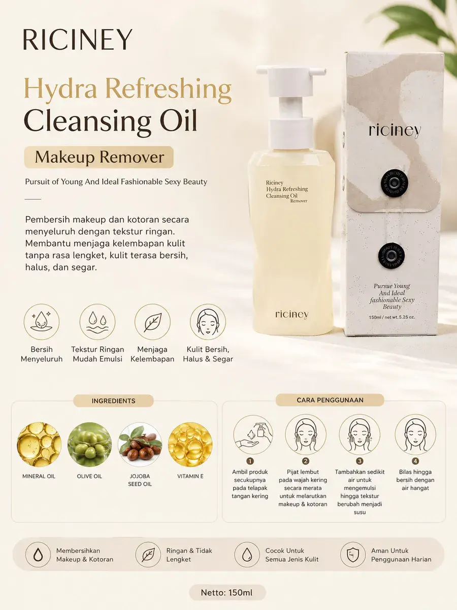 Hydra Refreshing Cleansing Oil 150ml płynny olejek do demakijażu
