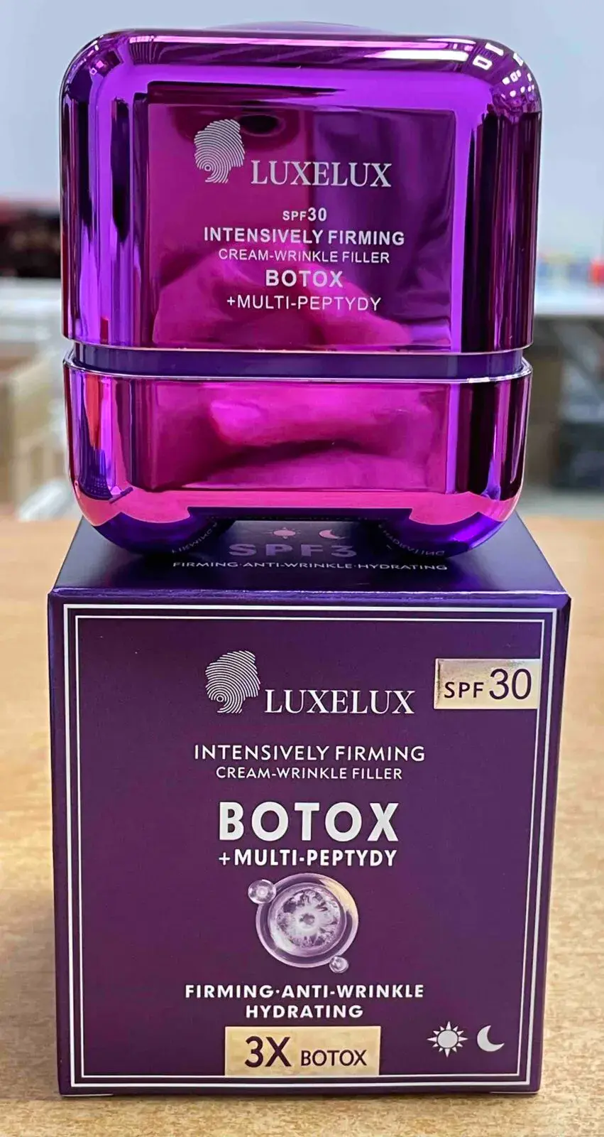 Krem Botox Luxelux 3x Botox Multi-Peptydy SPF30
