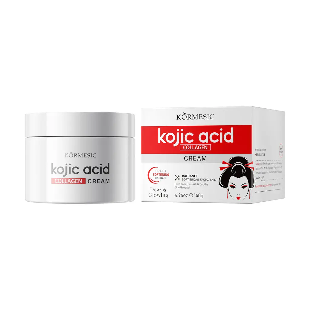 Krem do twarzy Kojic Acid Collagen 140g nawilżający i rozjaśniający