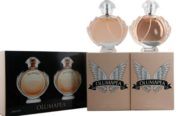 Zestaw perfumy Olumapea 2x50ml w eleganckim opakowaniu